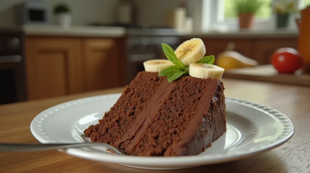 Banana Chocolate Cake