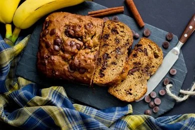 Chocolate banana bread