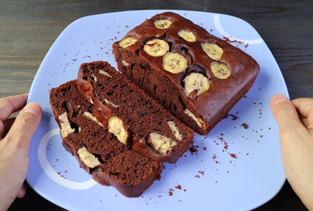 Banana chocolate cake healthy