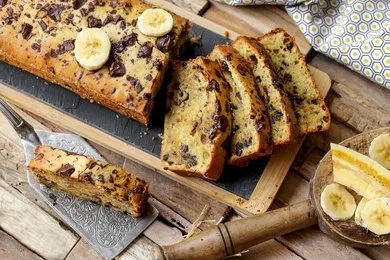 Chocolate banana bread