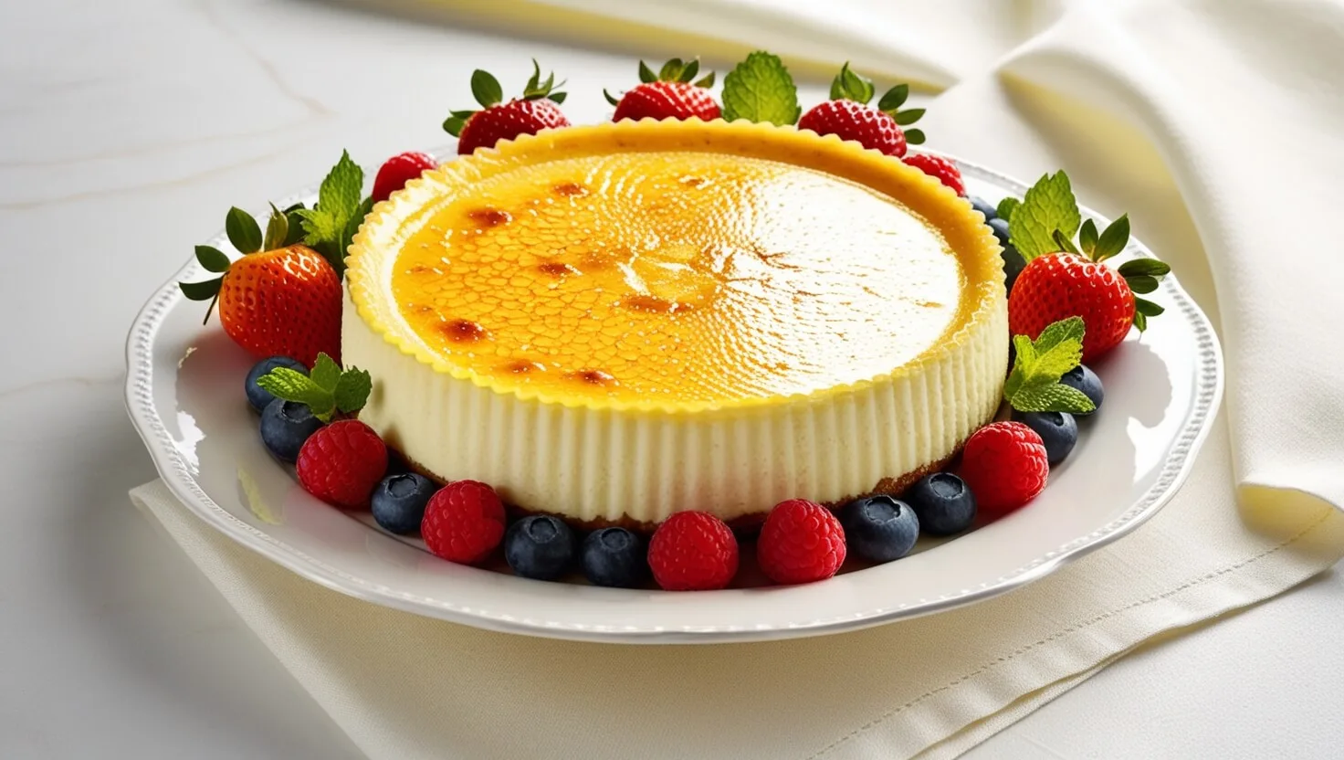 Creme Brulee Cheesecake