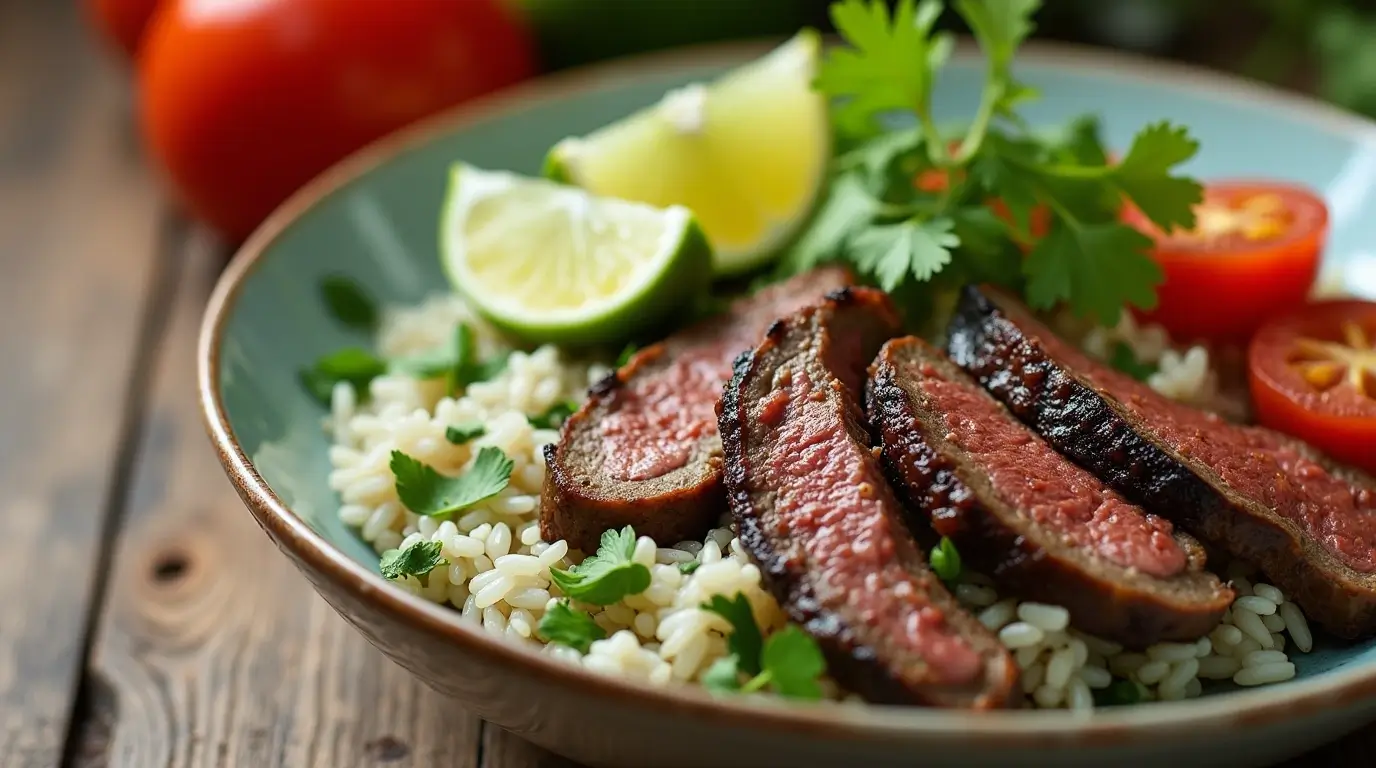 Does rice go well with steak?