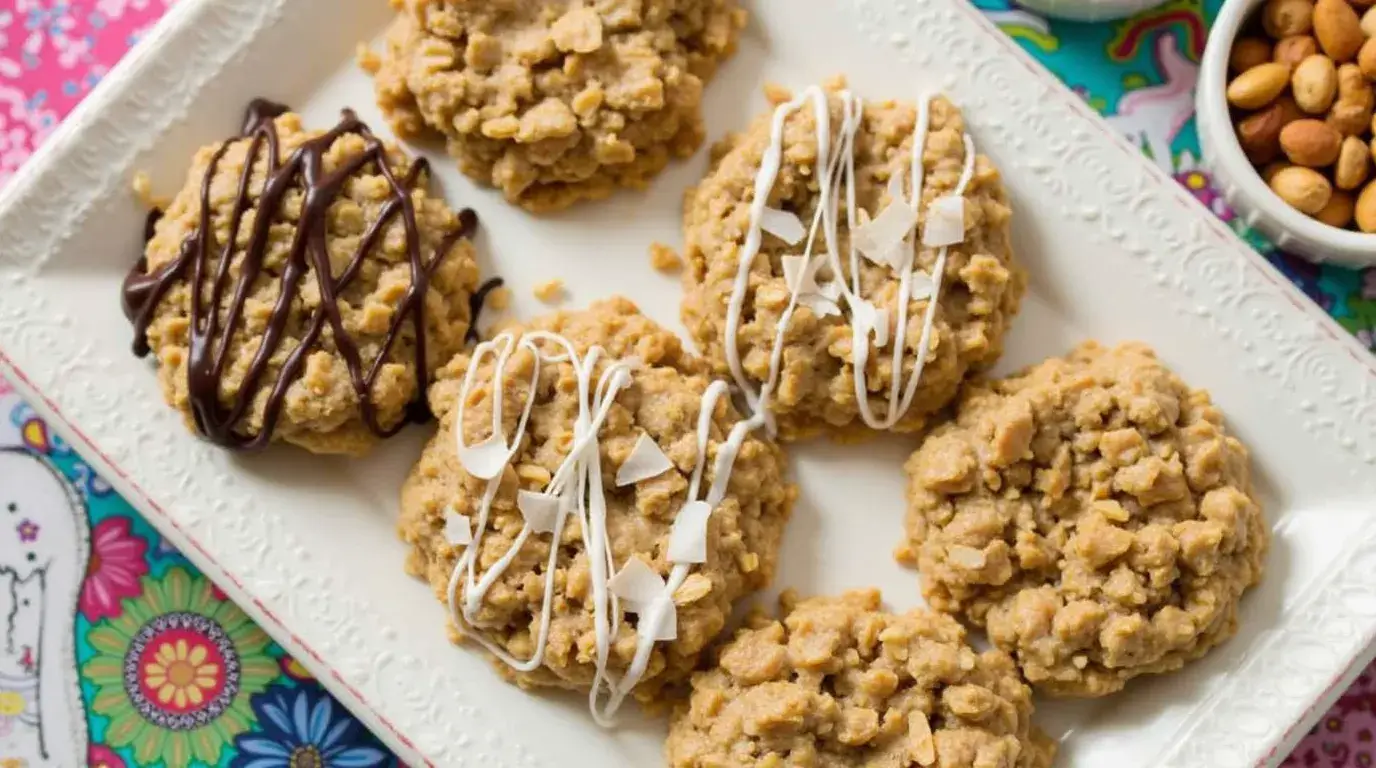 no bake peanut butter oatmeal cookies