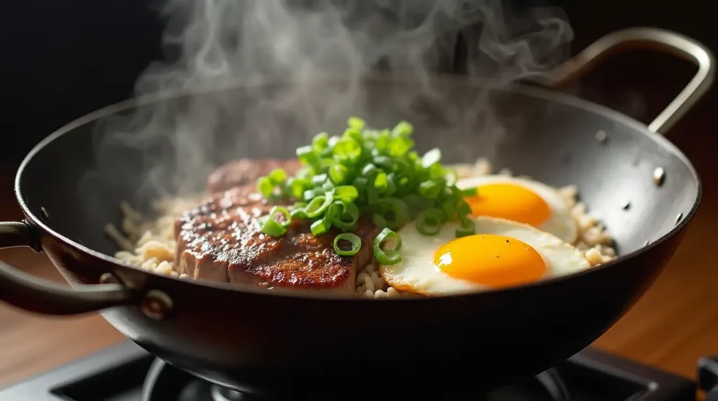 steak fried rice