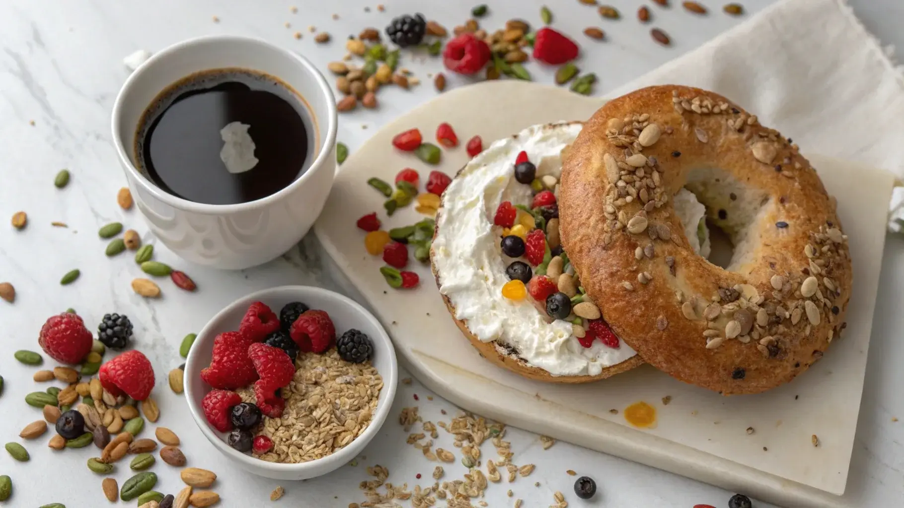 Is multigrain bagel healthy?