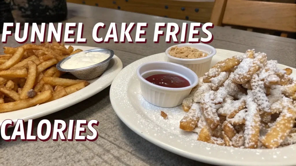 What are funnel cake fries made of?