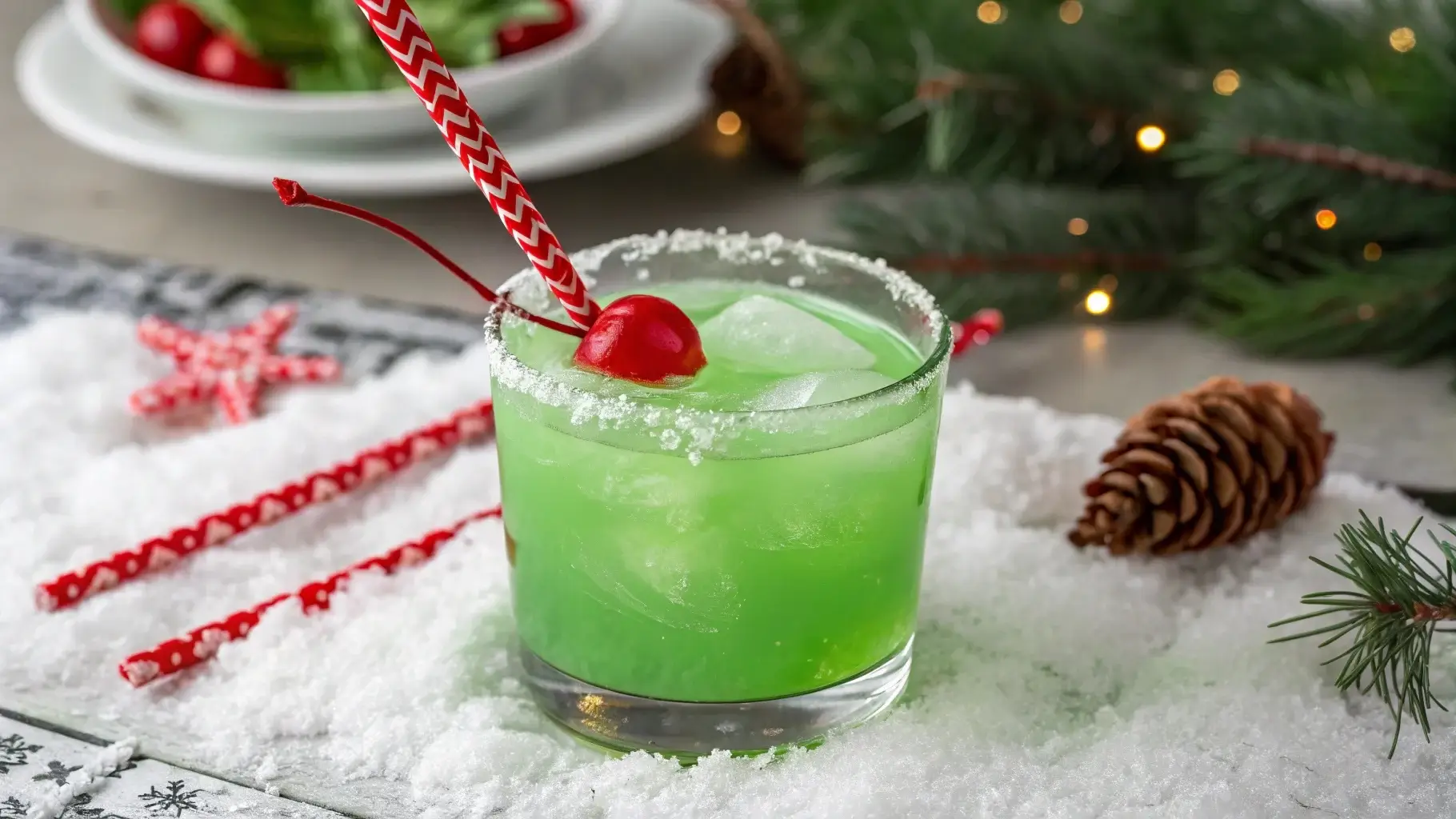 grinch cocktail