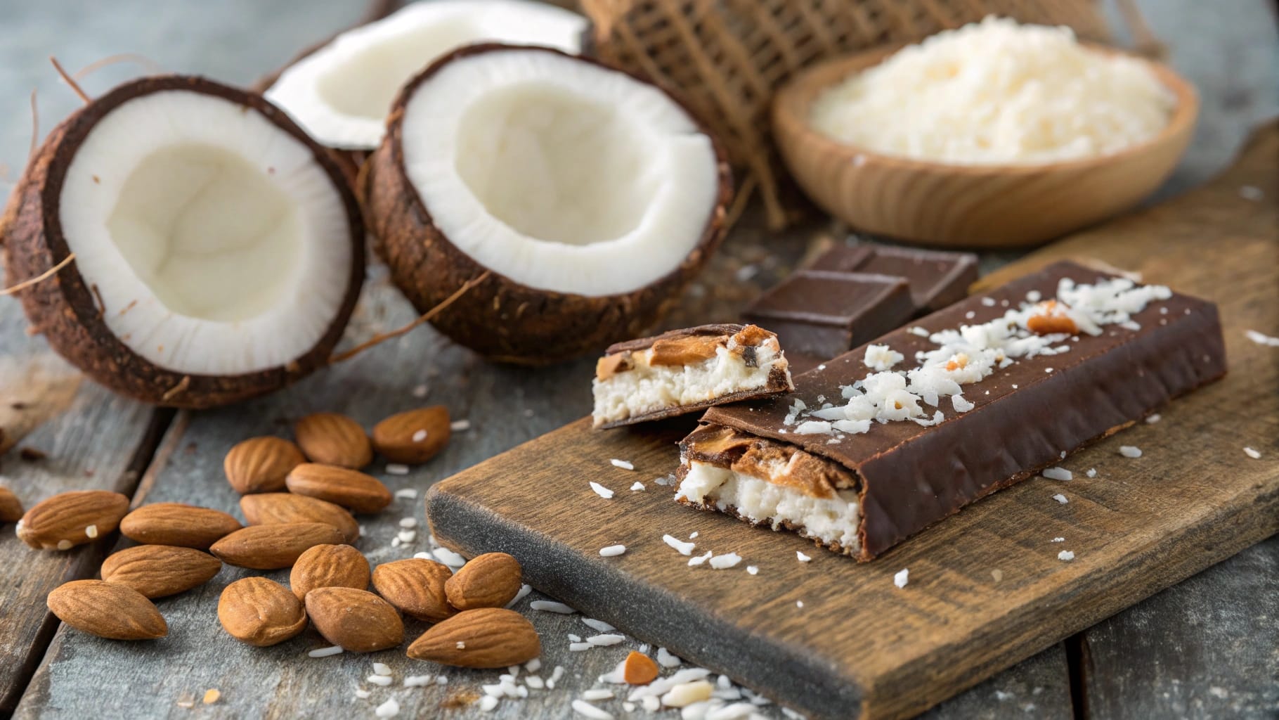 Does Almond Joy contain real coconut?