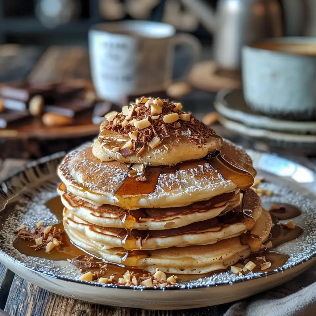 Almond Joy creamer recipe used on pancakes