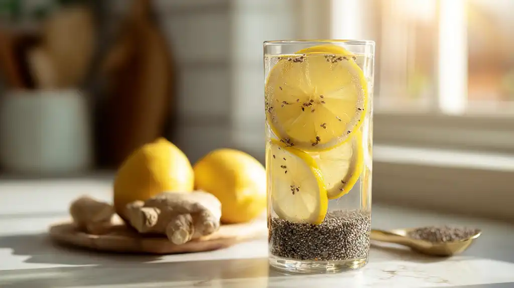 natural ozempic recipe for weight loss drink with lemon and ginger