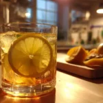 japanese mounjaro recipe with apple cider vinegar in a clear glass