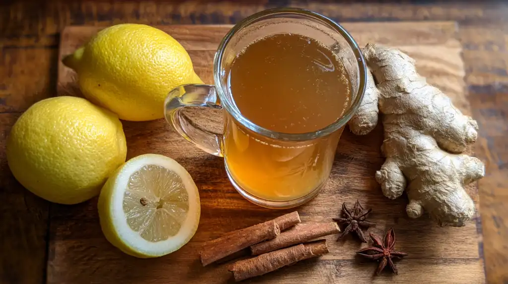 3 ingredient Brazilian Mounjaro recipe drink in glass