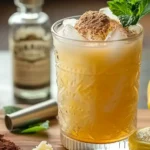 Homemade Mounjaro recipe for weight loss drink with pink salt and lemon