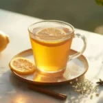 Natural Ozempic drink recipe made with lemon and ACV