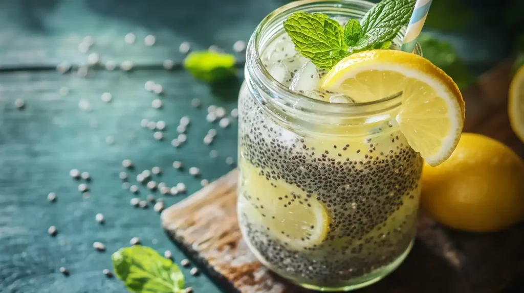 Zepbound recipe for weight loss with chia and lemon