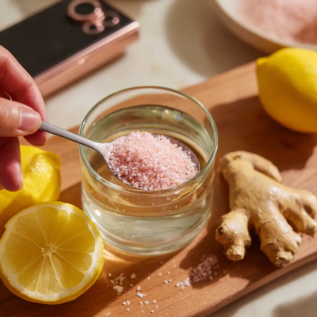 preparing the himalayan pink salt trick recipe