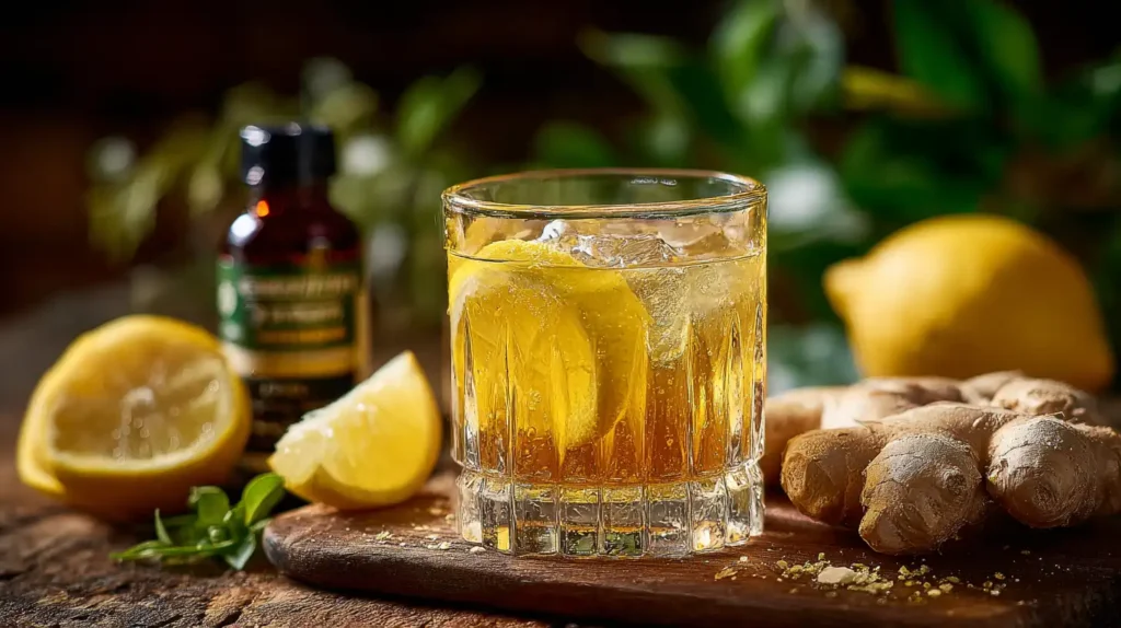 natural ozempic juice recipe for weight loss with lemon and ginger