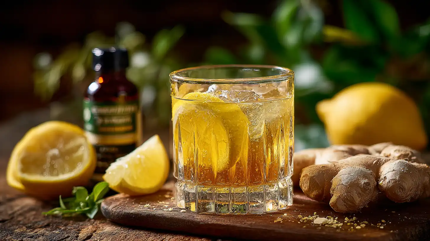 natural ozempic juice recipe for weight loss with lemon and ginger