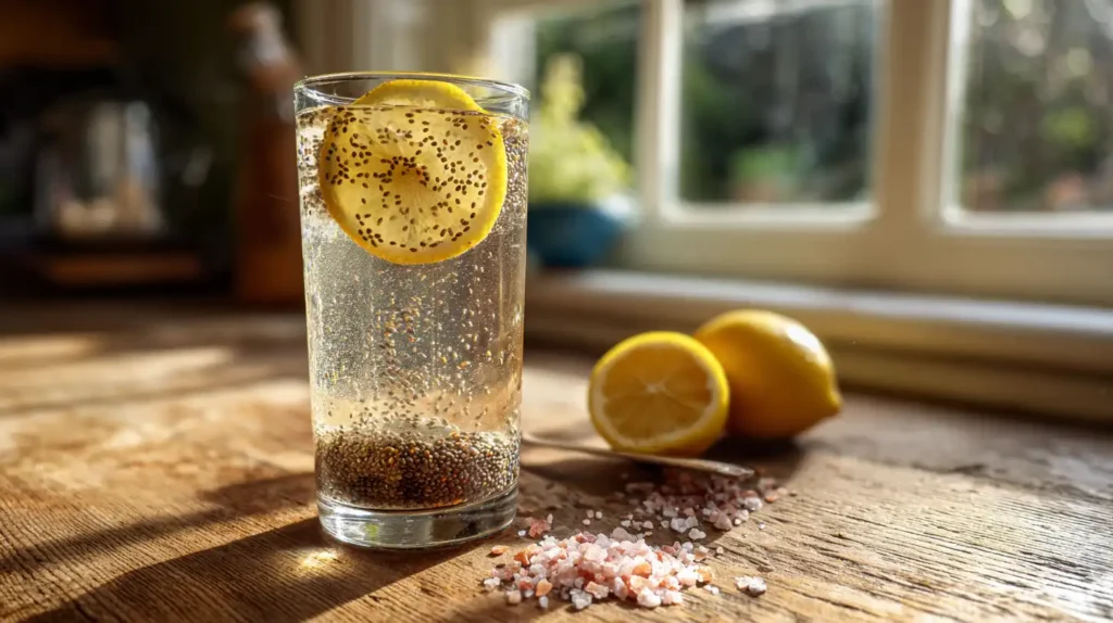 bariatric seed tonic recipe for weight loss with chia and lemon