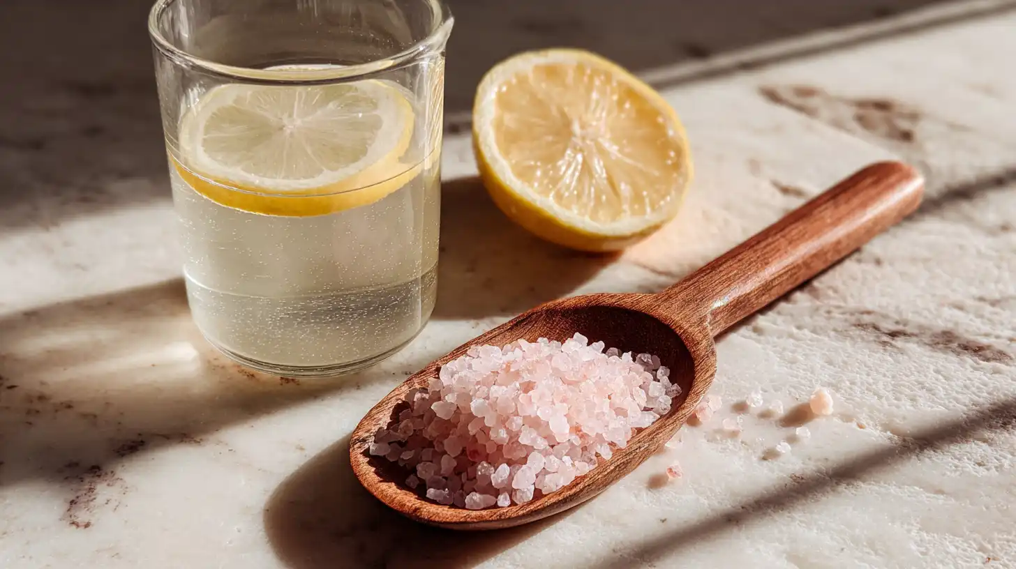 Japanese Pink Salt Diet Recipe detox drink