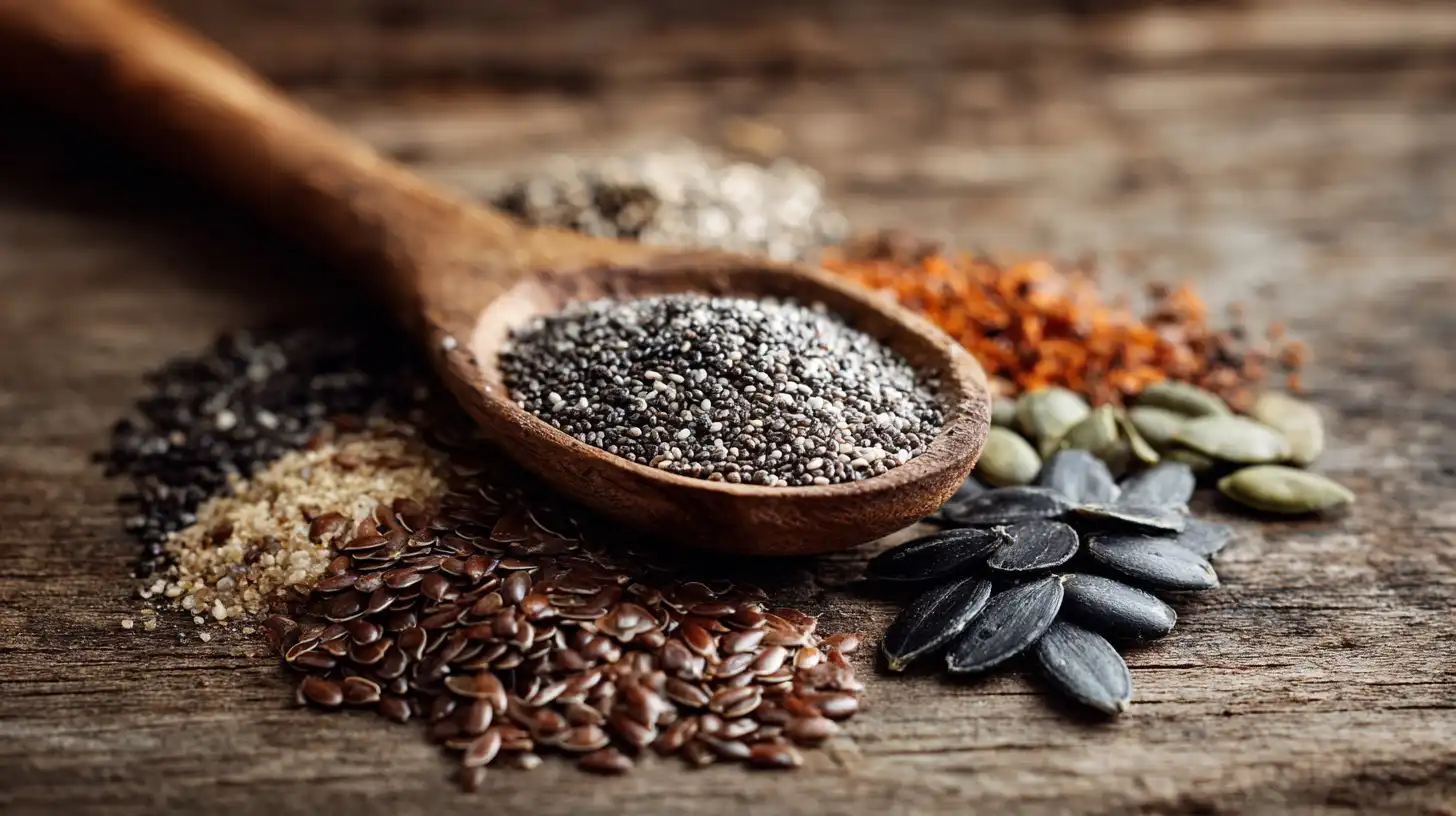 Bariatric Seed Diet Recipe seed blend close-up