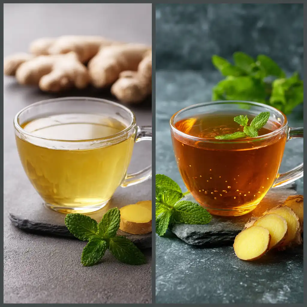 Bariatric seed tonic vs seed tea visual comparison