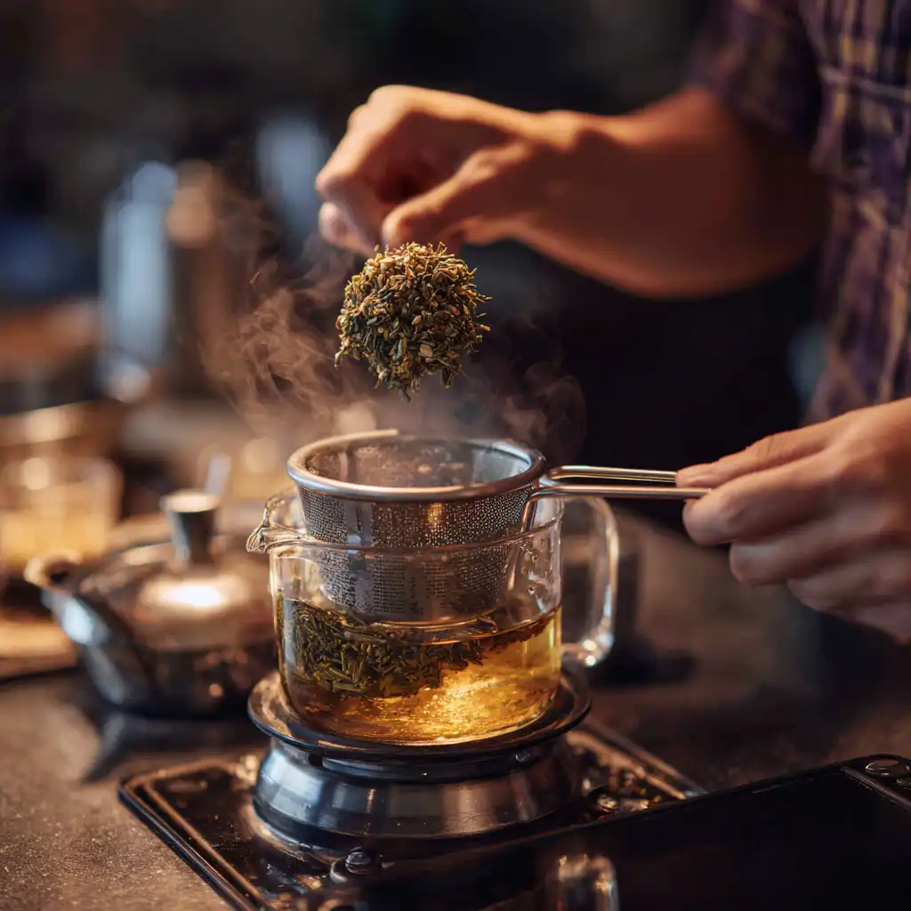 preparing bariatric seed tea recipe at home