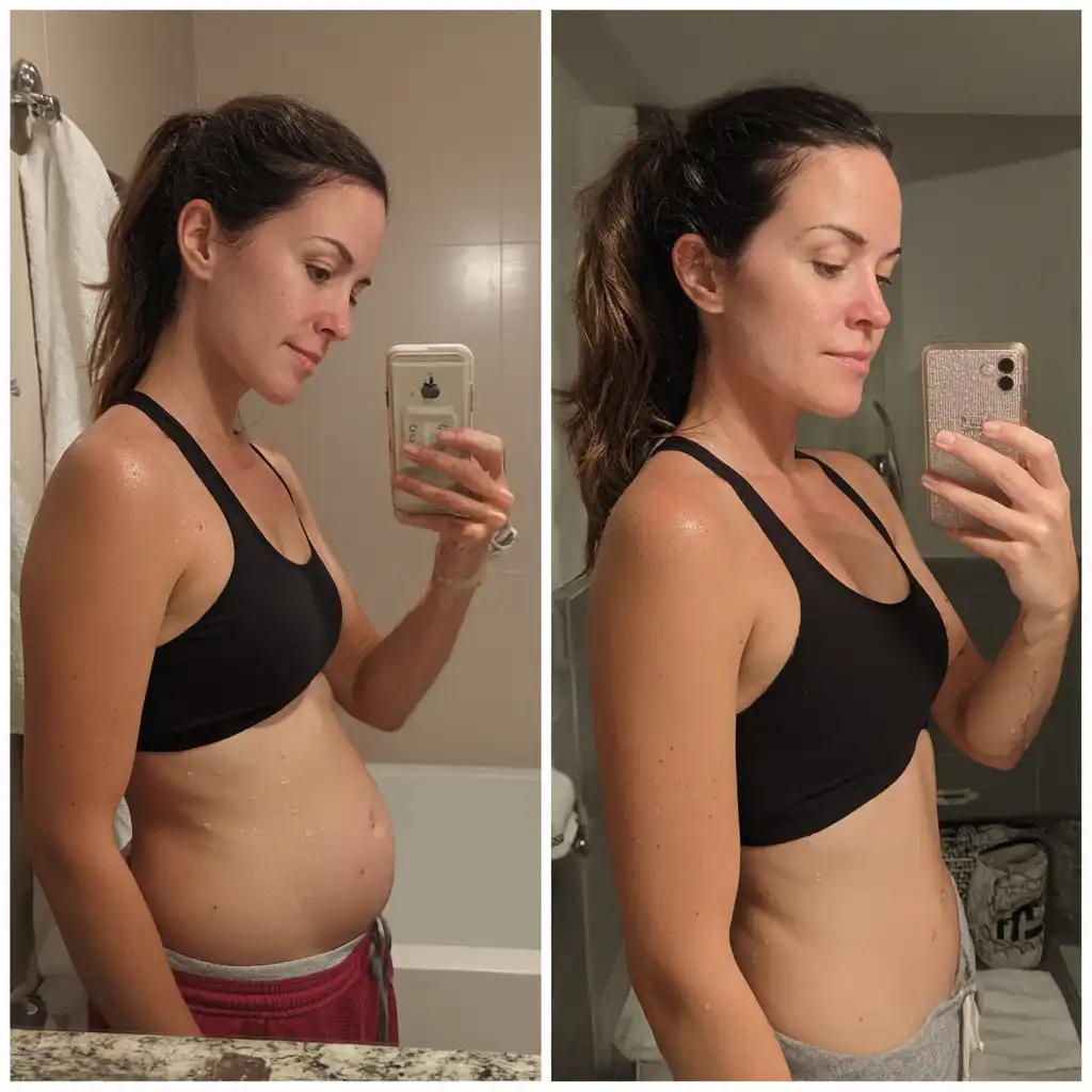 results from drinking 4-ingredient pink salt detox drink